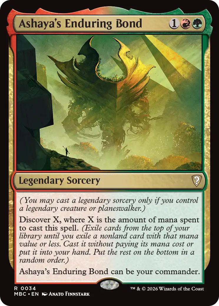 Ashaya's Enduring Bond — official card image
