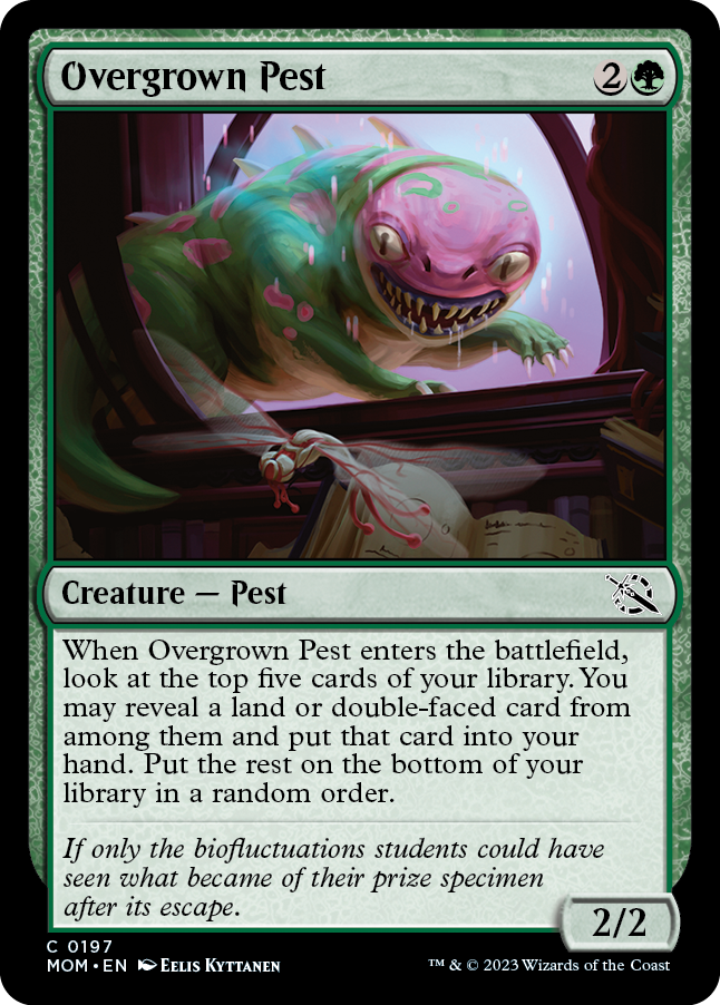Overgrown Pest — official card image