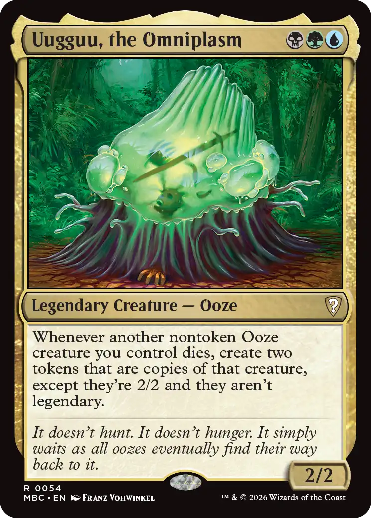 Uugguu, the Omniplasm — official card image
